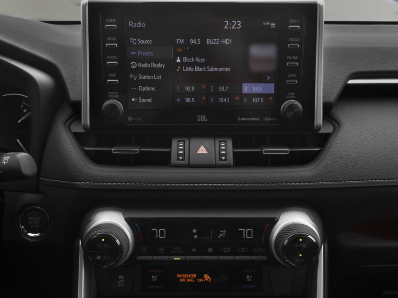 2021 Toyota RAV4 LIMITED AWD / HEATED AND VENTILATED SEATS / MOONROOF / LEATHER SURFACE / ALLOY WHEELS / CARPLAY AND ANDROID AUTO Grey Mississauga - photo #8