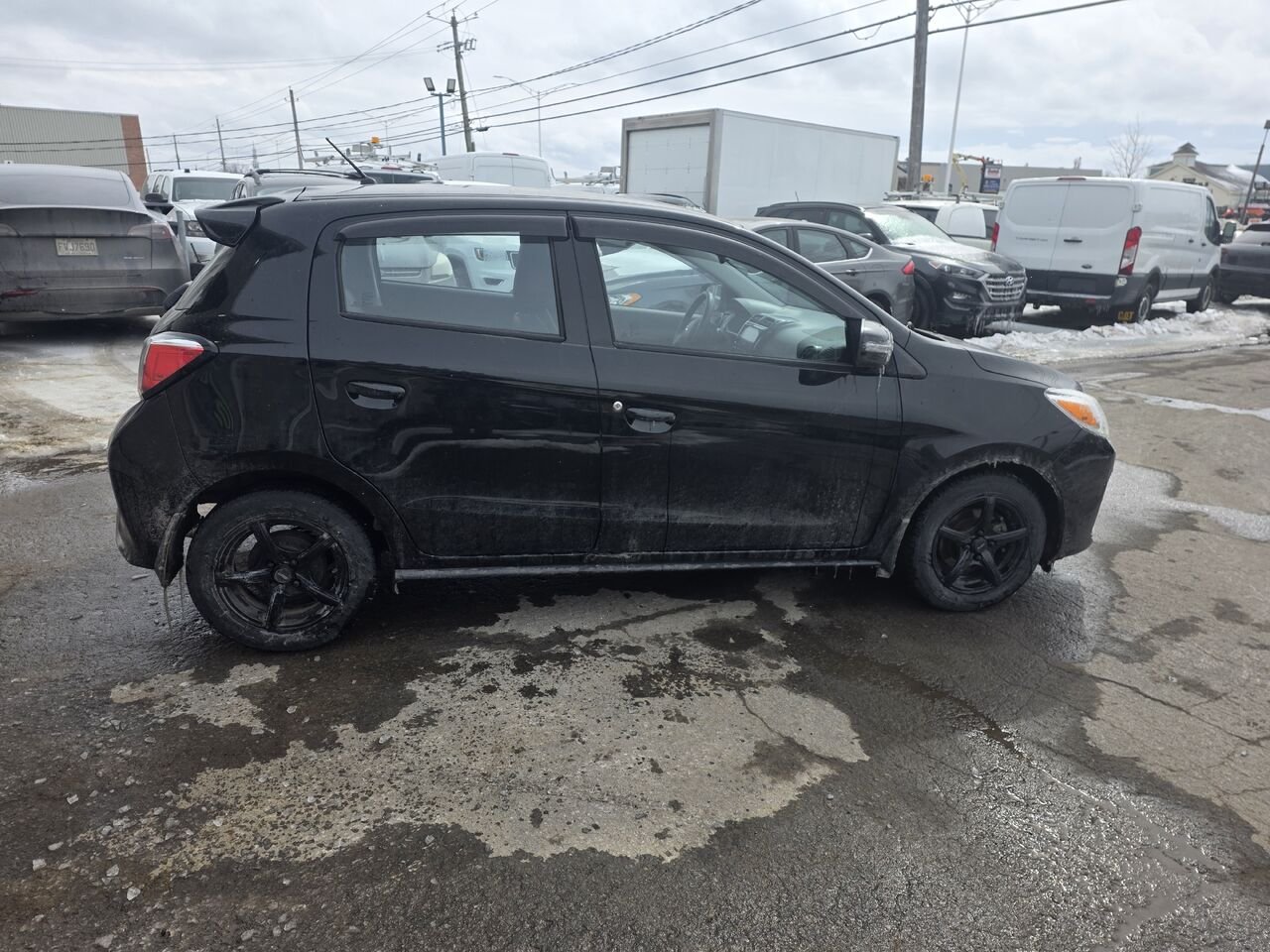 2024 Mitsubishi Mirage Grey  - photo #6