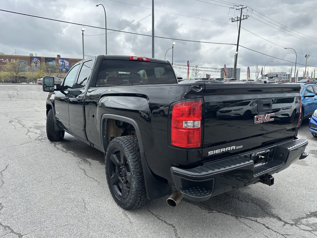 GMC SIERRA LIMITED K1500 cabine double 4RM 2019 Noir Ottawa & Gatineau - photo #12