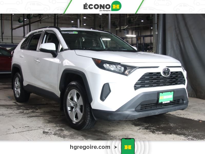 Toyota Rav 4 820743 | LE AWD A/C GR ÉLECT MAGS CAM RECUL BLUETOOTH 2019 Blanc Laval - photo #0