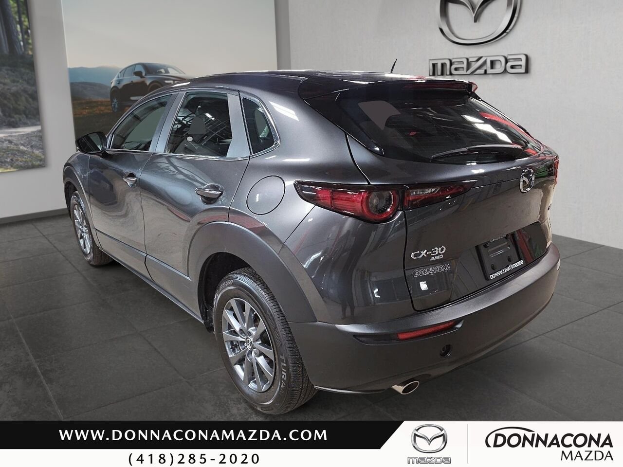 Mazda CX-30 2023 Gris Donnacona - photo #6