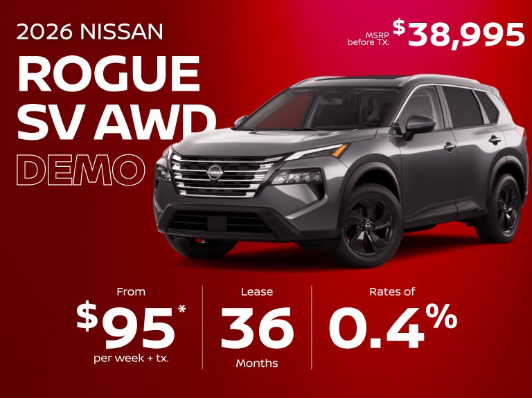 Nissan chomedey Accueil avril Rogue SV AWD