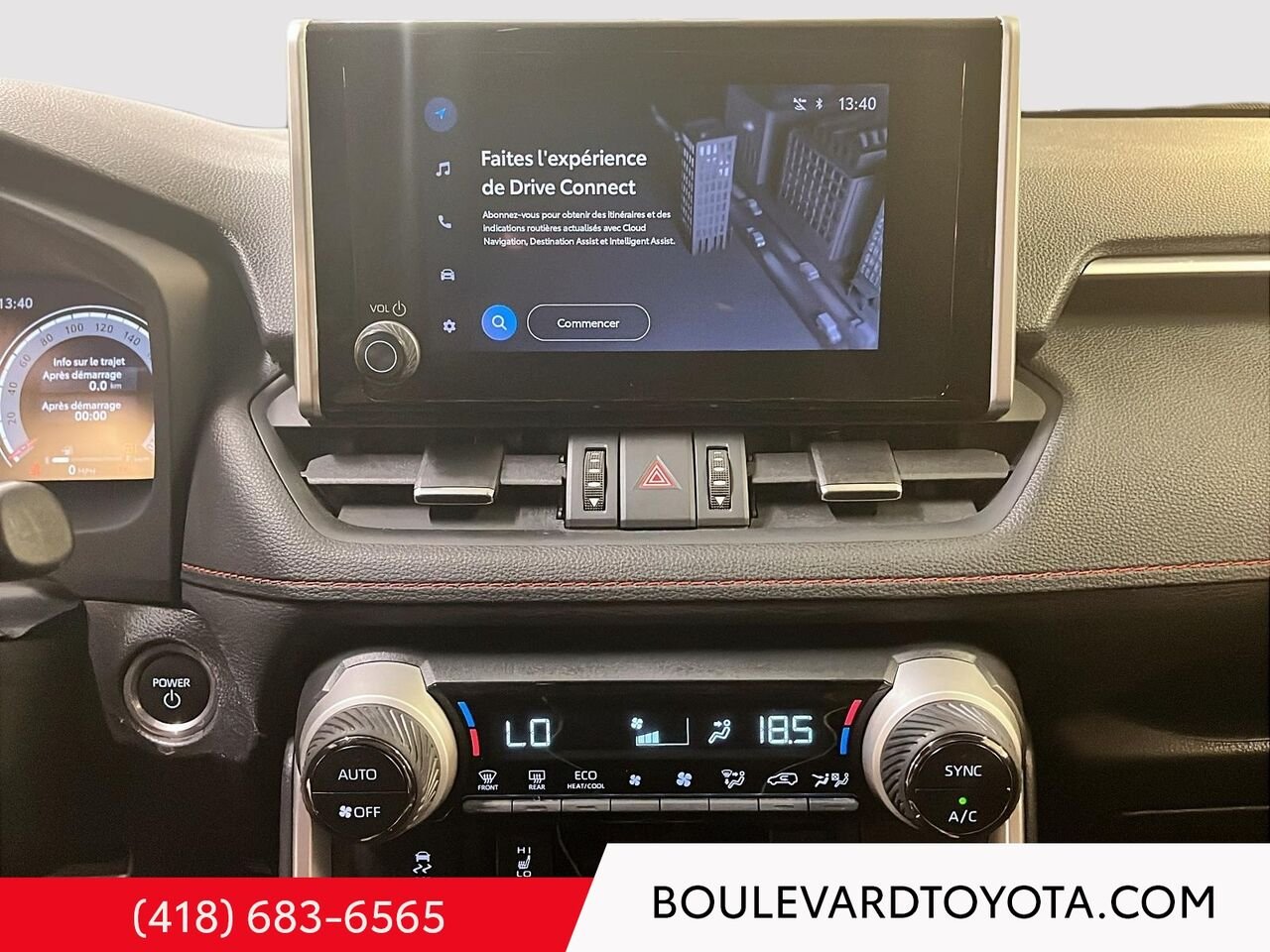 Toyota RAV4 PRIME 99835A-49 | XSE, HYBRIDE BRANCHABLE, AWD 2023 Blanc Québec - photo #13