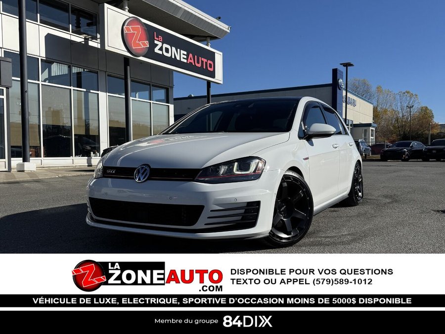 Volkswagen Golf GTI 2016 2016 Blanc
