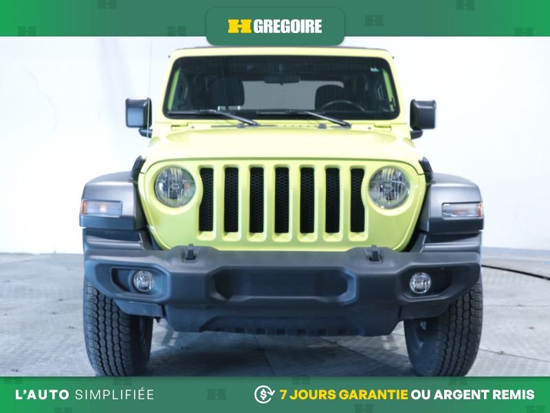 Jeep Wrangler 2023 Jaune Laval - photo #1