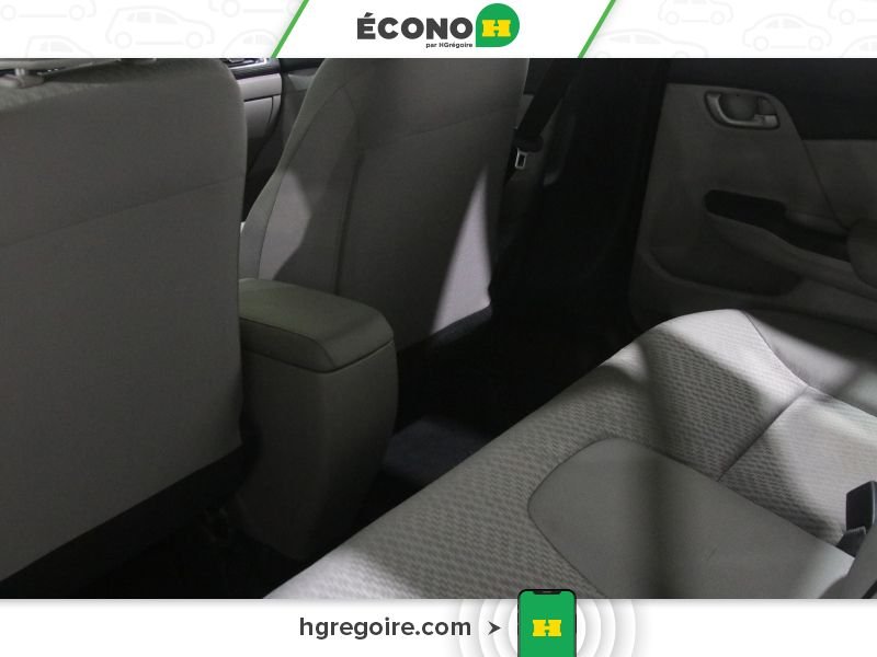 2014 Honda Civic White Blainville - photo #19