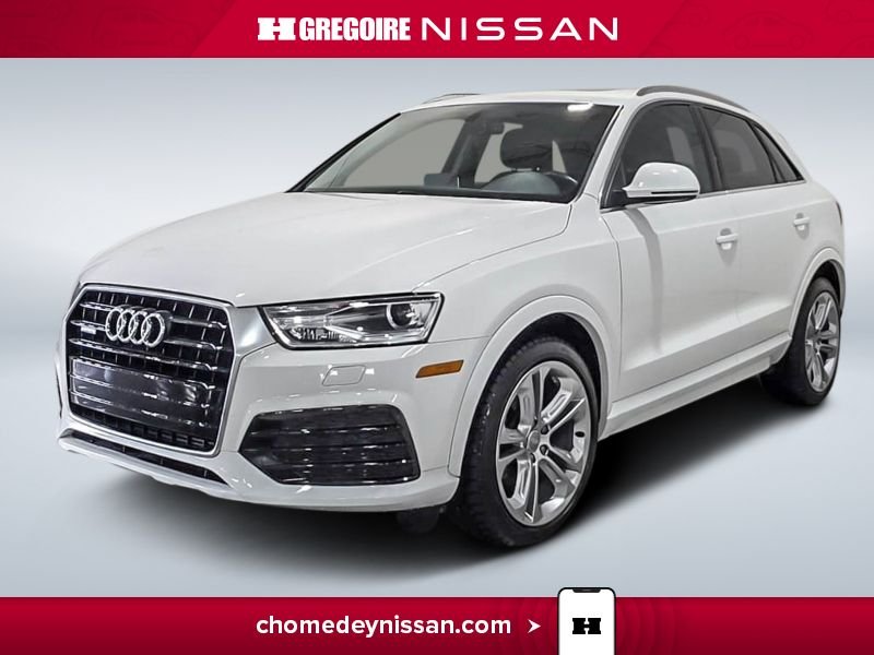 2018 Audi Q3 White Saint-Eustache - photo #2