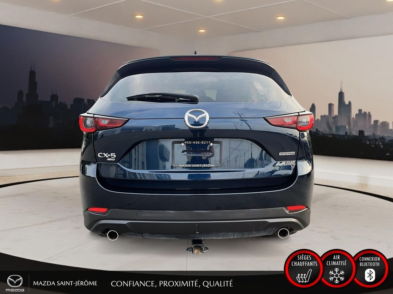 Mazda CX-5 2025 Bleu Saint-Jérôme - photo #6