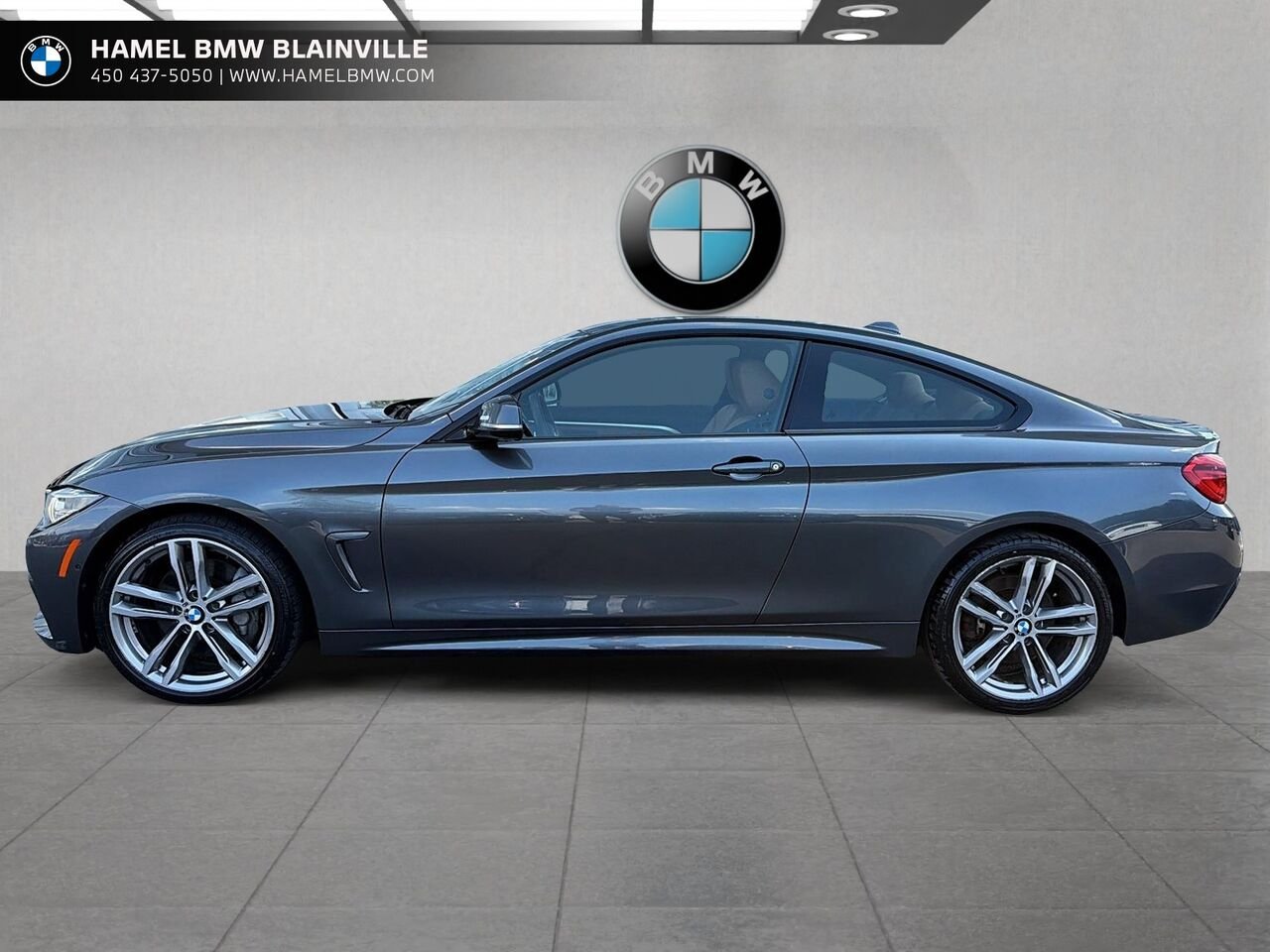 2019 BMW Série 4 430i xDrive coupé Grey Blainville - photo #4