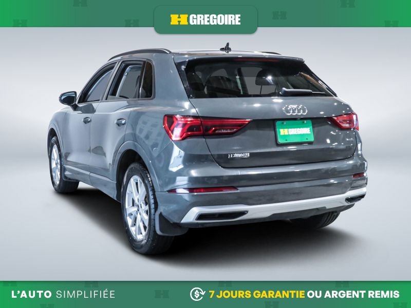 Audi Q3 821489 | Komfort AWD AUTO AC CUIR TOIT MAGS CAM RECULE 2021 Gris Laval - photo #5