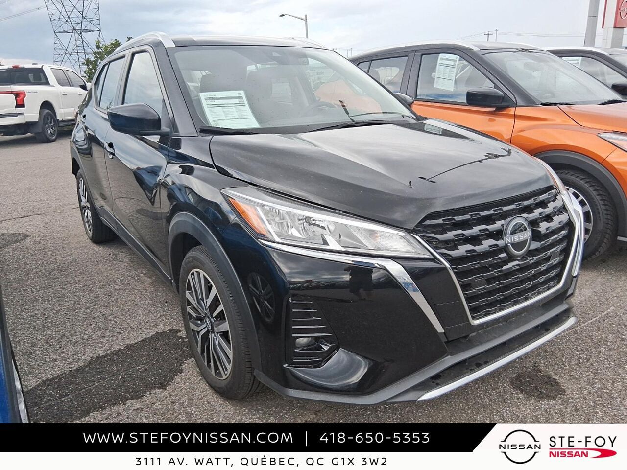 Black 2024 Nissan Kicks SUV / Crossover Front-Wheel Drive Automatic