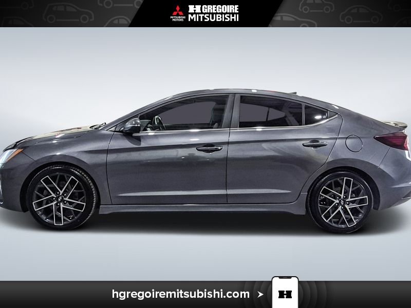 Hyundai Elantra MA4420 | Sport * Manuel * Mags * Caméra * Toit * Carplay 2019 Gris Laval - photo #4