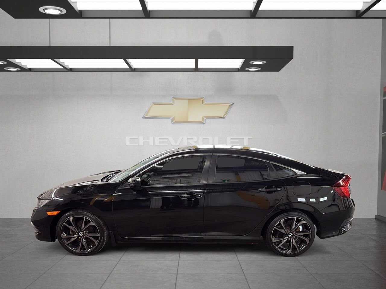 2020 HONDA CIVIC BERLINE LX Black Saint-Hyacinthe - photo #4