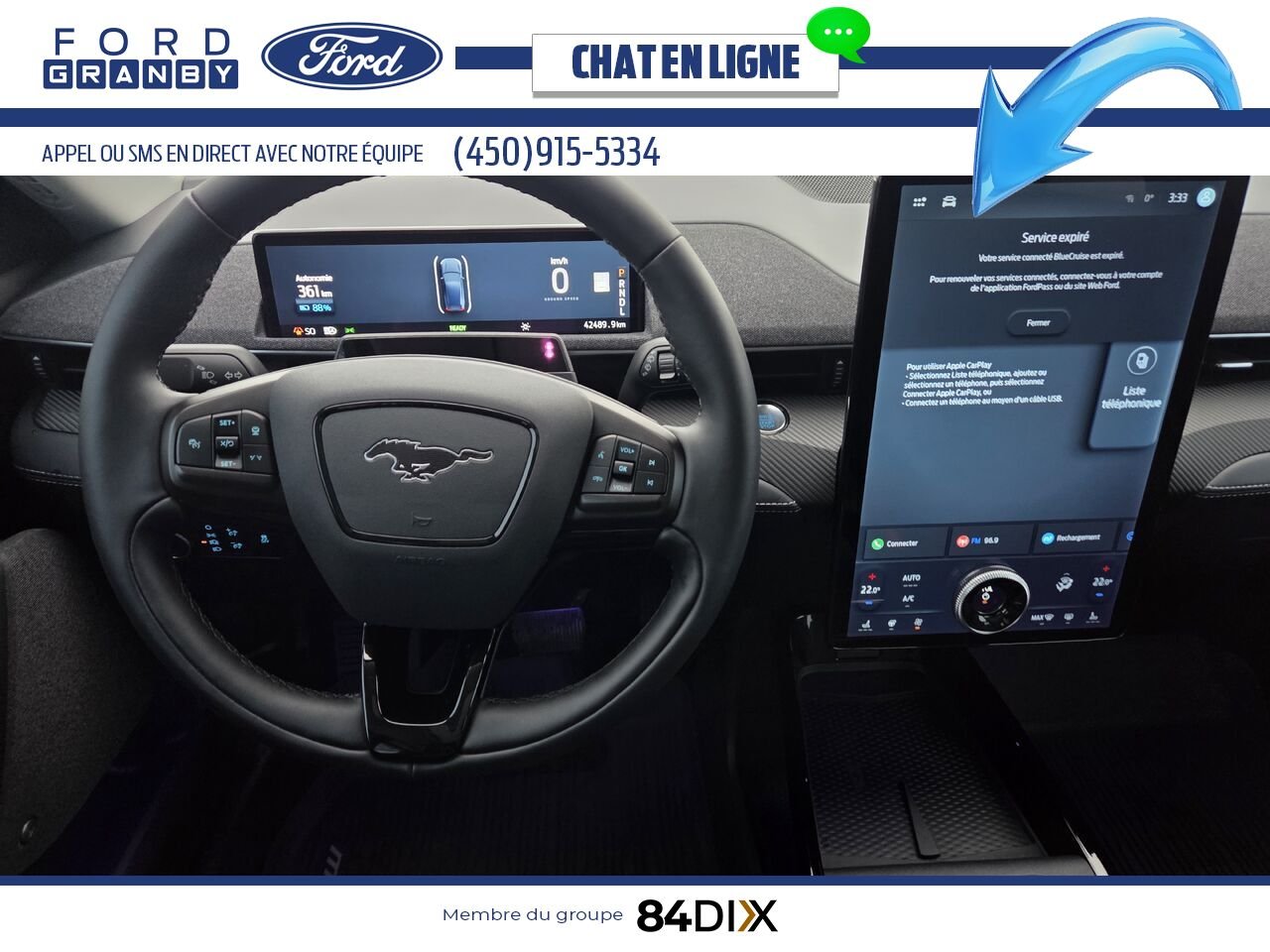 2024 Ford Mustang Mach-E Blue Granby - photo #9