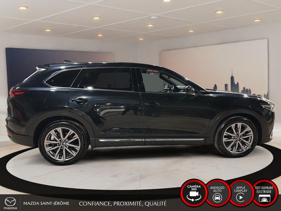 2022 Mazda CX-9 GT | AWD | AUTO | TOIT | CUIR | BOSE | MAGS | CAM DE RECUL Black