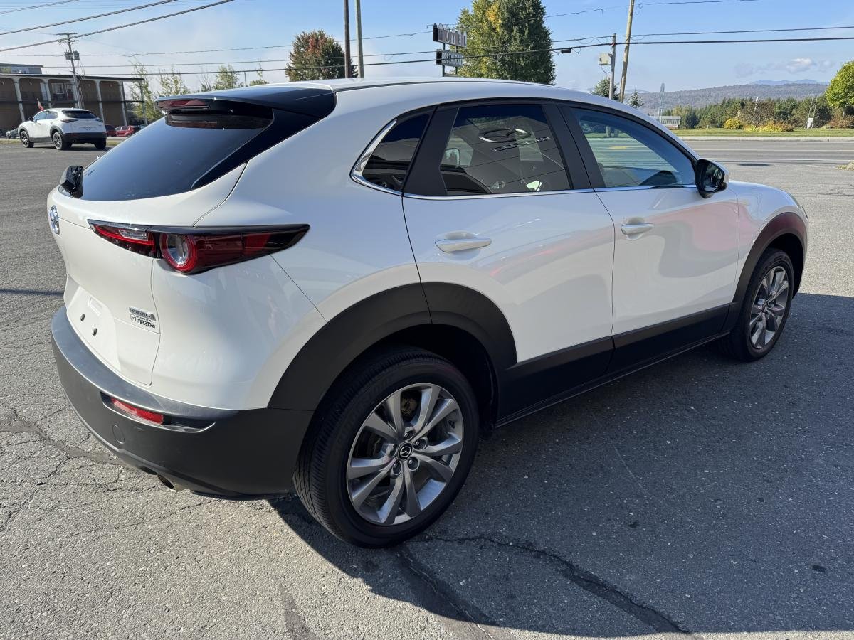 2023 Mazda CX-30 White Lac Mégantic - photo #4