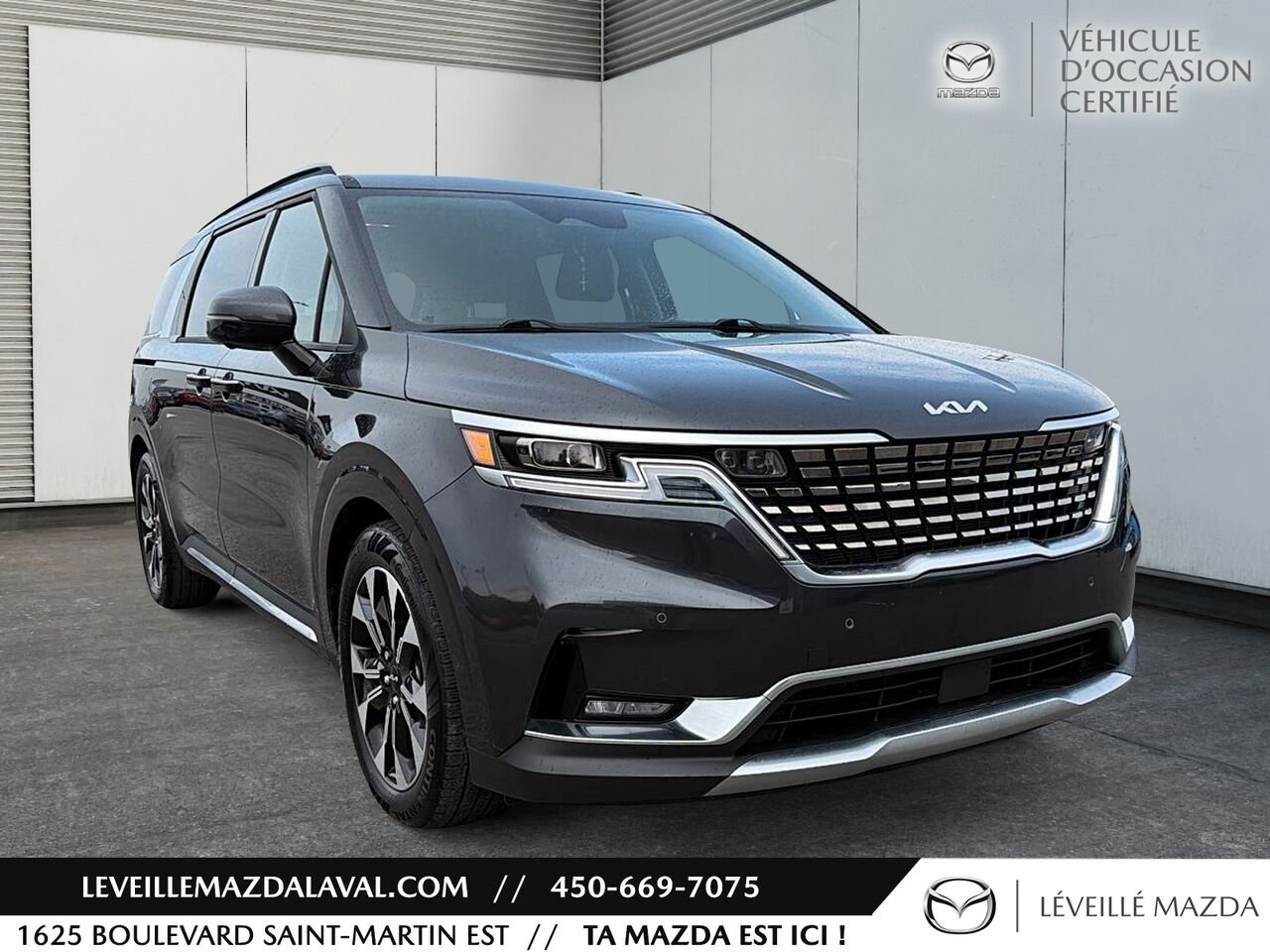 2022 Kia Carnival EX Grey Laval - photo #2