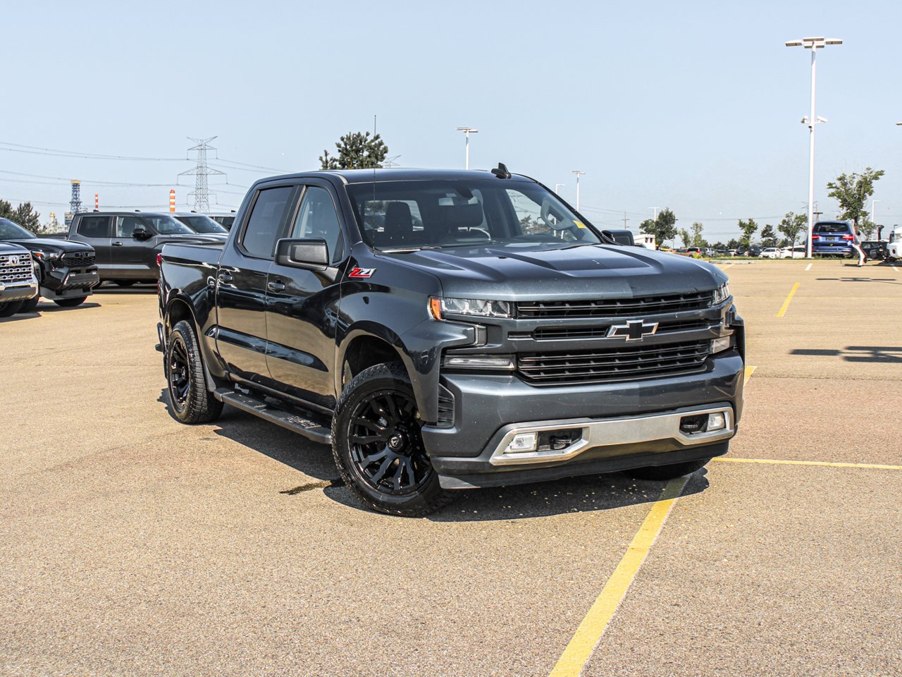 2019 Chevrolet Silverado 1500 4WD Crew Cab 147 RST Grey Sherwood Park - photo #1