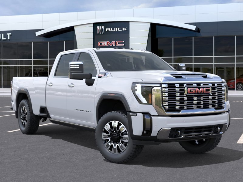 GMC Sierra 2500HD Denali cabine multiplace 4RM 172 po 2026 BLANC SOMMET Sherbrooke - photo #6