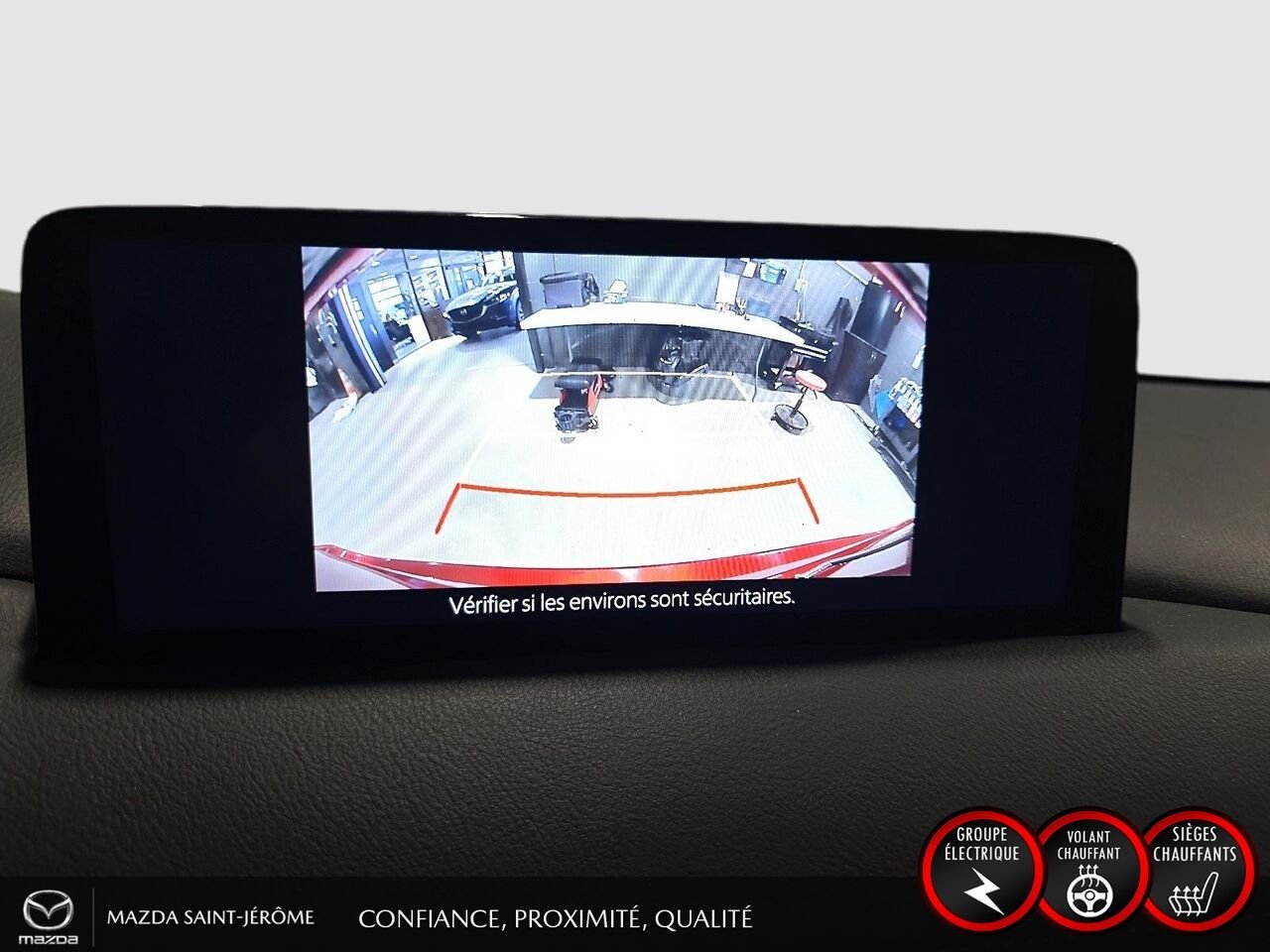 2025 Mazda CX-5 GS | CUIR | AWD | MAGS | Red Saint-Jérôme - photo #19