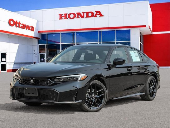 2026 Honda Civic Sedan Hybrid 2026 Crystal Black Pearl