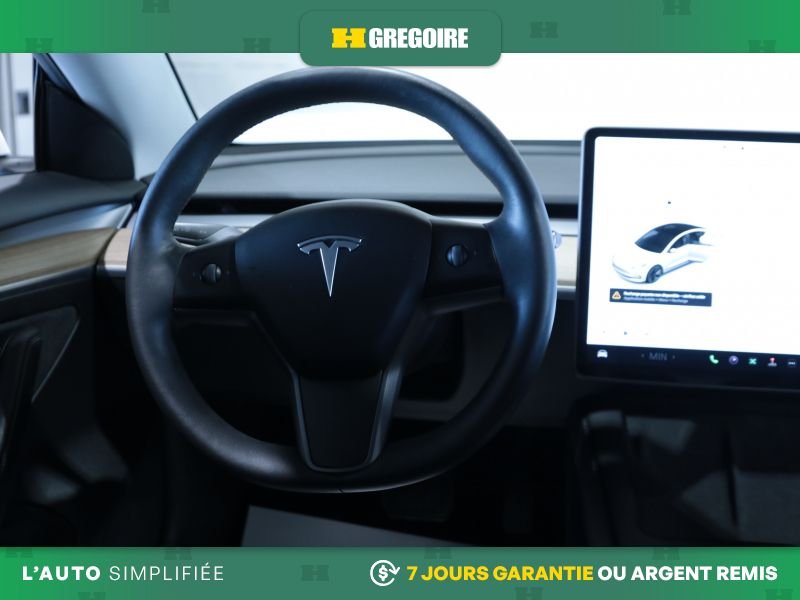 Tesla Model 3 821918 | Standard Range Plus AUTO AC CUIR TOIT NAV CAM RECU 2021 Blanc Laval - photo #17