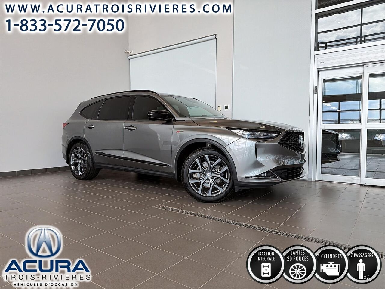 Acura MDX 2024 Gris Trois-Rivières - photo #0
