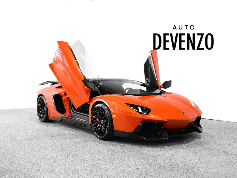 Lamborghini Aventador 2014 2014 Orange