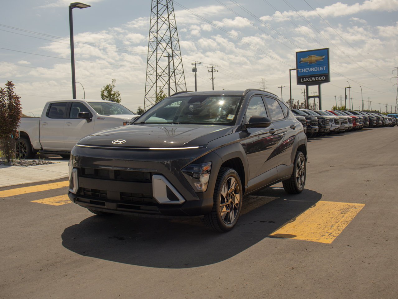 2024 Hyundai Kona 2.0L Preferred AWD Grey Sherwood Park - photo #3