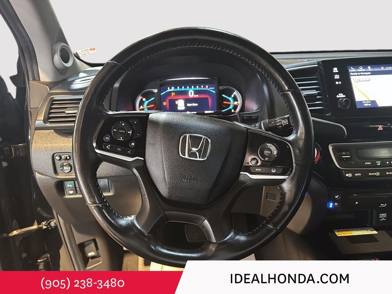 2021 Honda Pilot TOURING AWD / CLEAN CARFAX Black Mississauga - photo #12