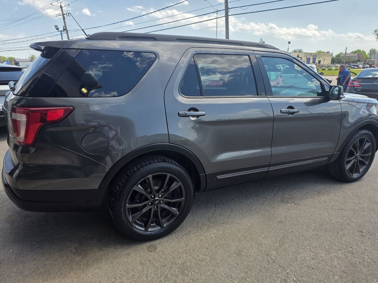 2018 Ford exolorer Grey  - photo #5