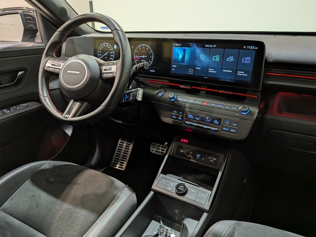 Hyundai Kona 1.6T N Line AWD 2025 Gris Val-David - photo #19