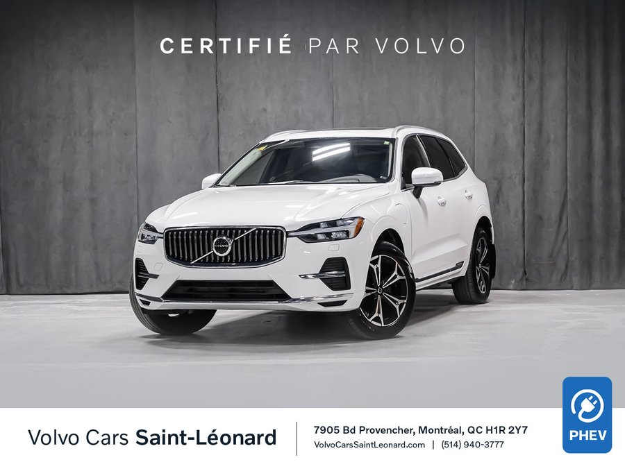 2022 Volvo XC60 Recharge T8 INSCRIPTION EXPRESSION CLIMATE PREMIUM White