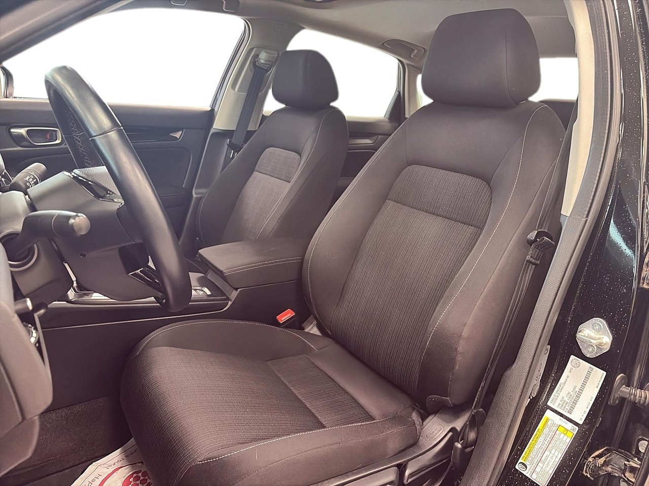 2023 Honda Civic Sedan VIN 2HGFE2F33PH112484 Black Baie-Comeau - photo #8