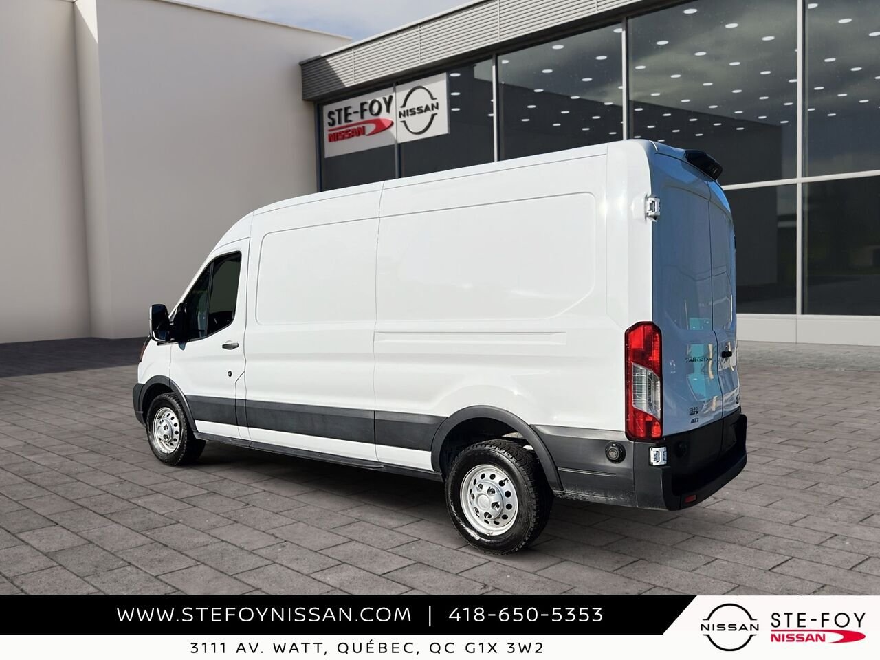 2024 Ford Transit T-250 TI toit moyen White Ste-Foy - photo #3