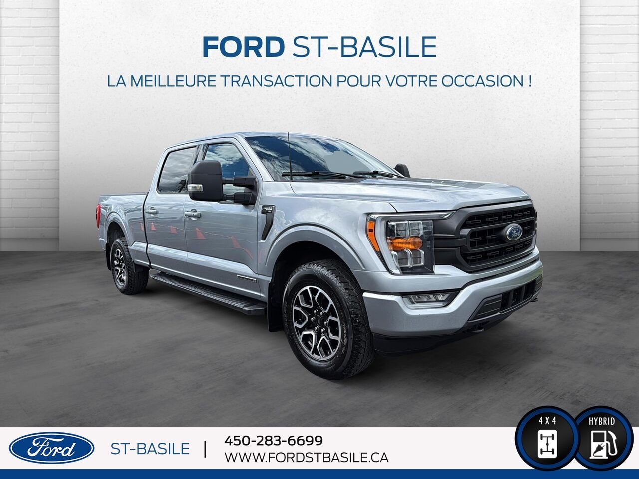 Ford F-150 2023 Argent Saint-Basile-le-Grand - photo #8