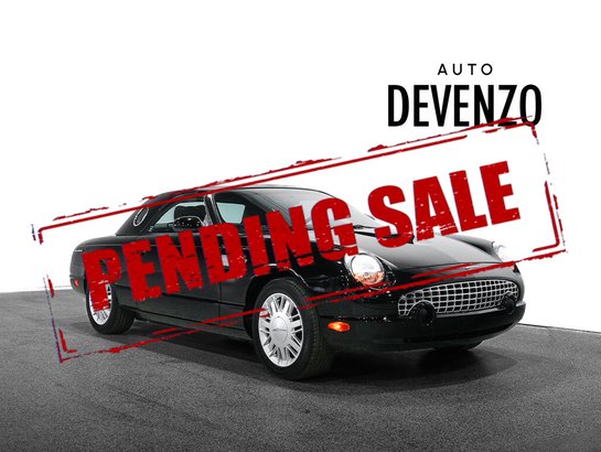 2002 Ford Thunderbird 2002 Black