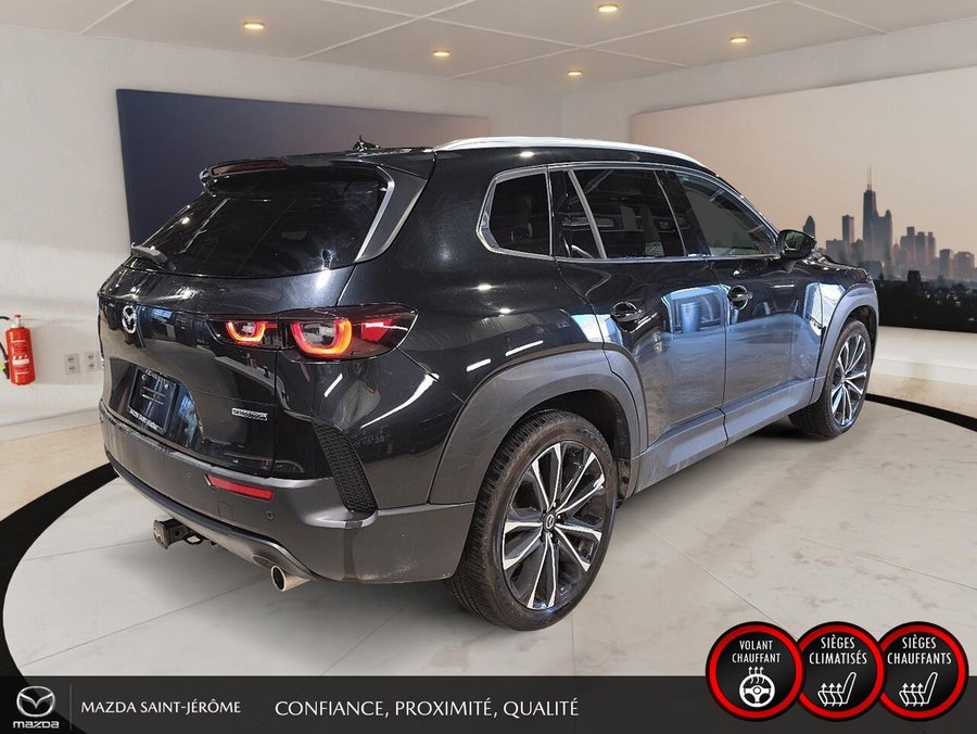 Mazda CX-50 GT | CUIR BRUN | TOIT PANORAMIQUE | AWD | 2024 Noir
