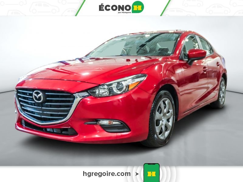 2017 Mazda 3 2017 Red