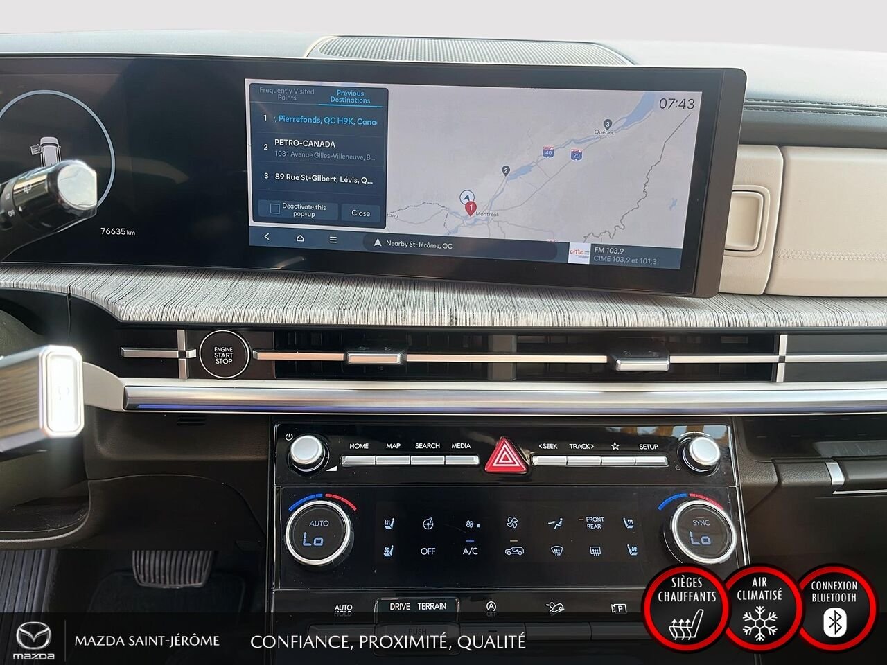 2024 Hyundai Santa Fe White Saint-Jérôme - photo #22