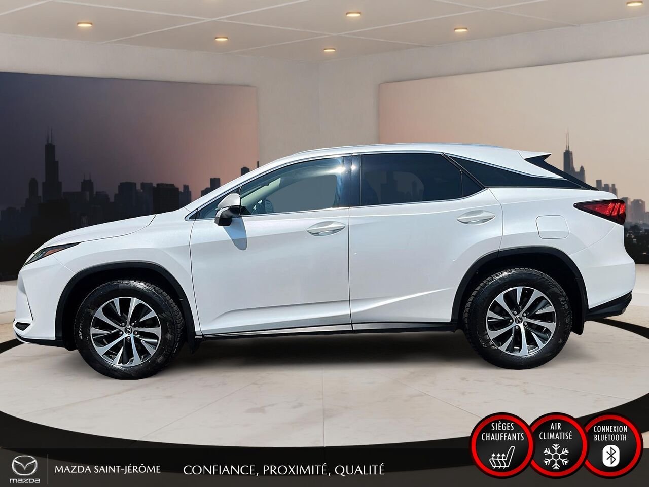 2022 Lexus RX RX 350 BA White Saint-Jérôme - photo #10