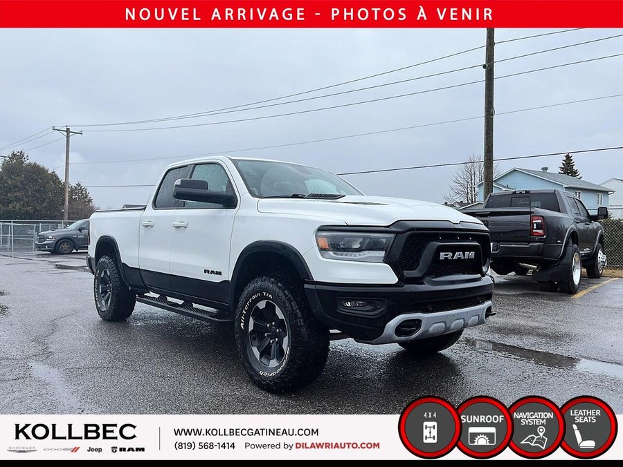 RAM 1500 *** UN PROPRIO + CLEAN CARFAX *** 2019 Blanc