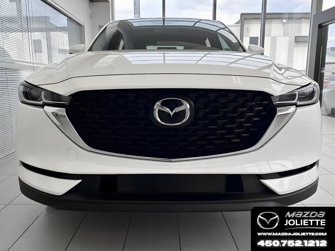 2025 MAZDA CX-5 Rhodium White Metallic Notre-Dame-des-Prairies - photo #4