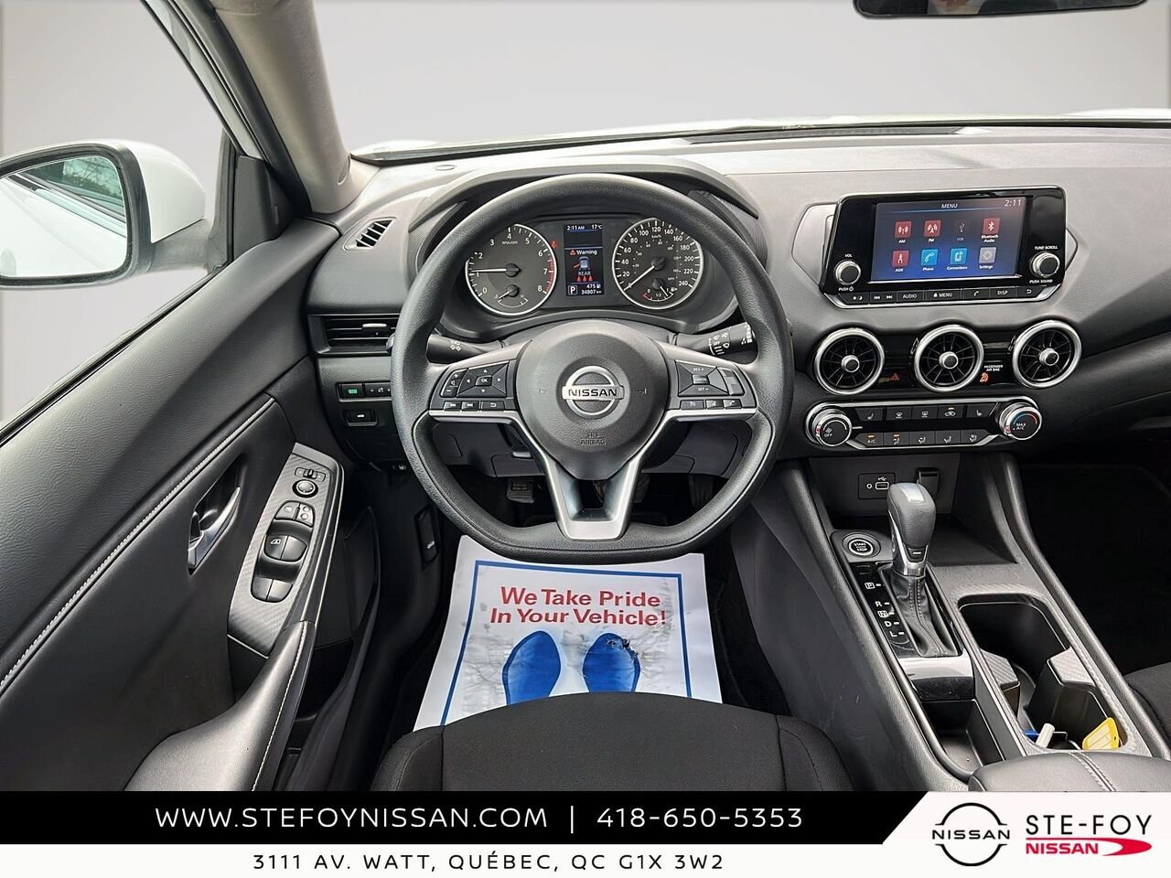 2022 Nissan Sentra S White Ste-Foy - photo #13