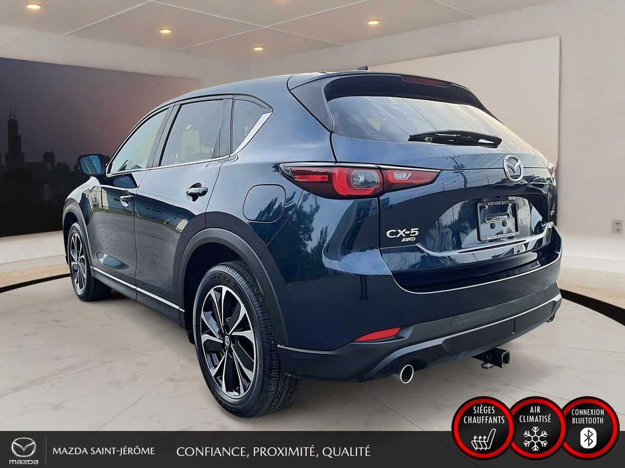 Mazda CX-5 2025 Bleu Saint-Jérôme - photo #9