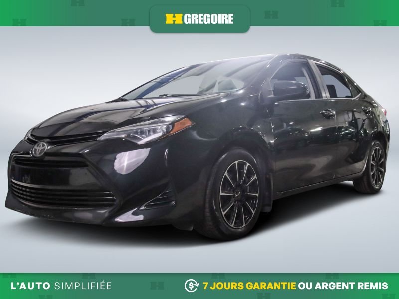 Toyota Corolla 821483 | LE AUTO A/C MAGS TOIT CAM RECUL BLUETOOTH 2019 Noir Laval - photo #2