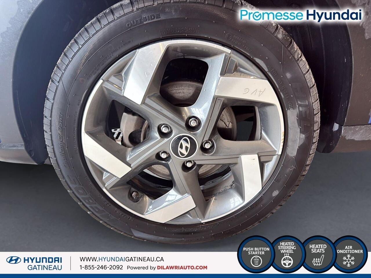 2022 Hyundai Venue Blue Gatineau - photo #5