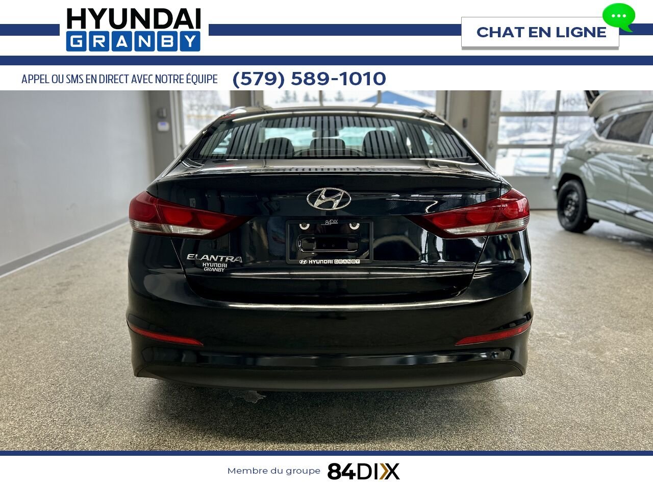 2017 Hyundai Elantra Black Granby - photo #5