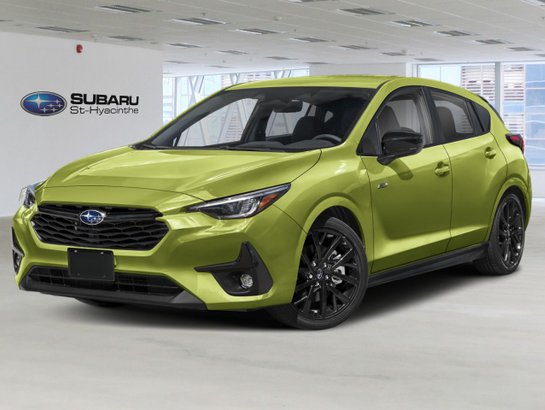 Subaru Impreza RS AWD 2026 Jaune cédrat nacré