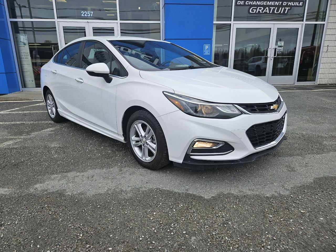 2016 Chevrolet Cruze LT berline 4 portes BA White Thetford Mines - photo #1
